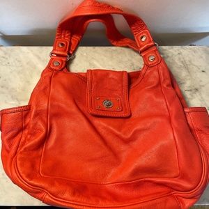 Marc Jacobs Red Orange Leather Bag